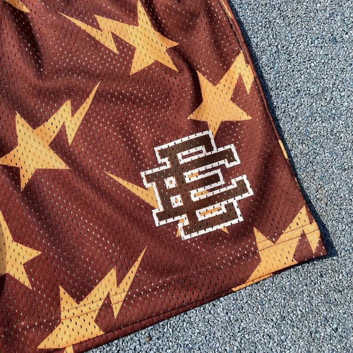 1:1 quality version  All-over Lightning Star Logo Print Shorts 6 colors
