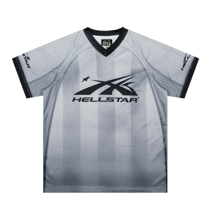 Gray Tone Skull Mesh Jersey Tee 29043144