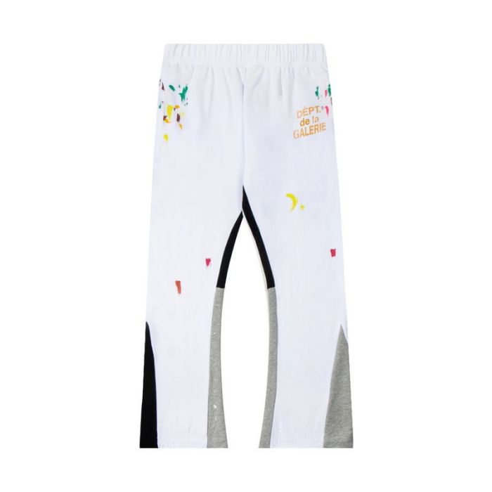 Spliced micro pants