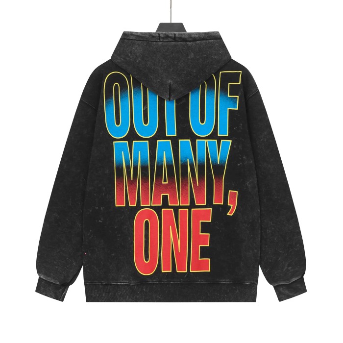 Field Farmer Skull Print Washed Hoodie 2 colors 28696538