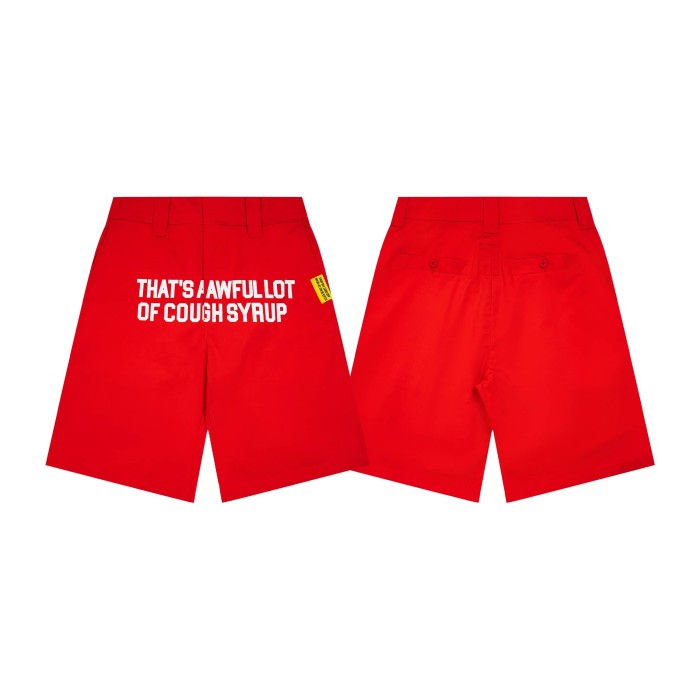 Solid Color Classic Logo Print Shorts 4 colors 29035362