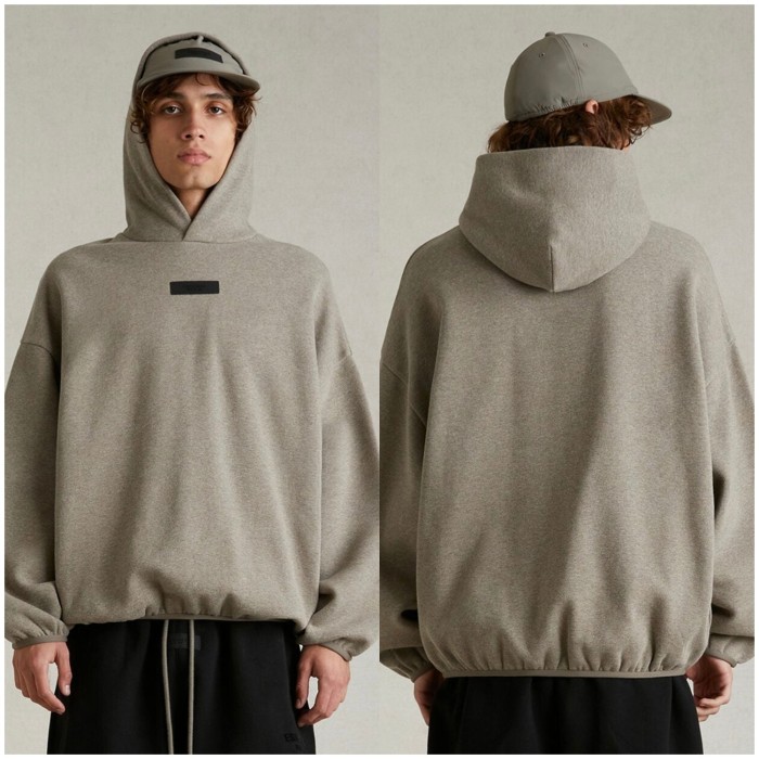 [Big & Tall for weights up to 220 lbs]1:1 quality version Three-dimensional rubber label letter LOGO Hoodie & Sweatpants Set 3 colors