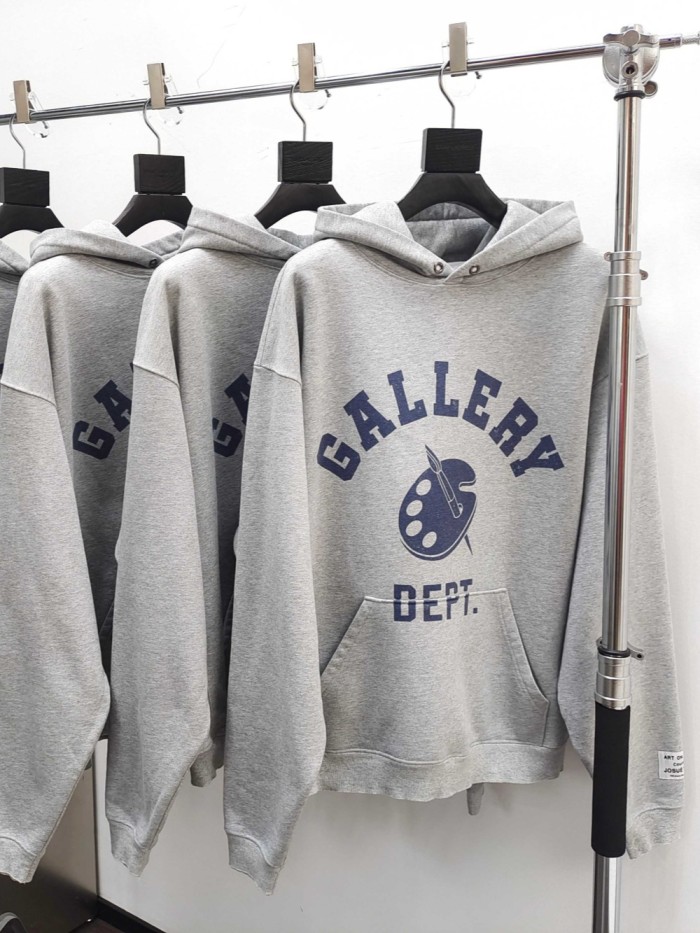 [Big & Tall for weights up to 260 lbs]1:1 quality version Oil on panel monogrammed hoodie
