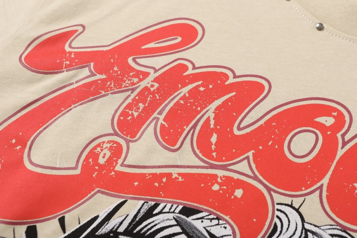niche Thorn God Statue vintage rivet large logo T-shirt 29069199