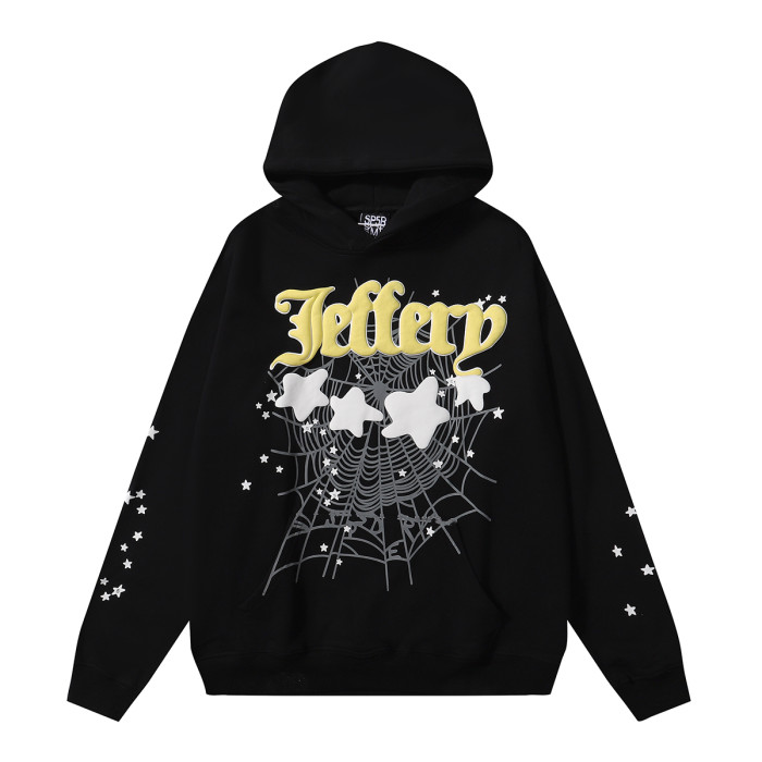 Jeffery White Stars Bubble Print Hoodie & Pants Set