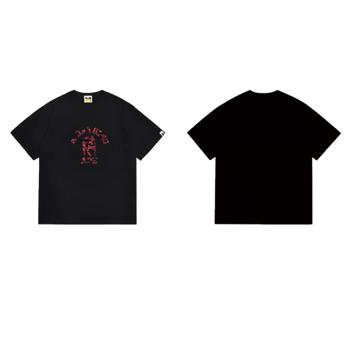 Red Camo Ape Head College Logo Streetwear T-Shirt 2 colors 29051362