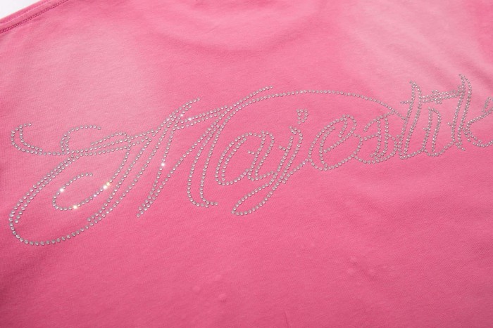 Jesus And Virgin Mary Religious Rhinestone Print Washed Tee 2 colors 29060788