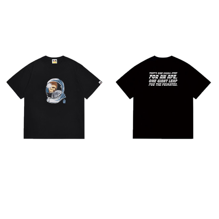 Ape Head Astronaut Space Print T-shirt 2 colors 29060590
