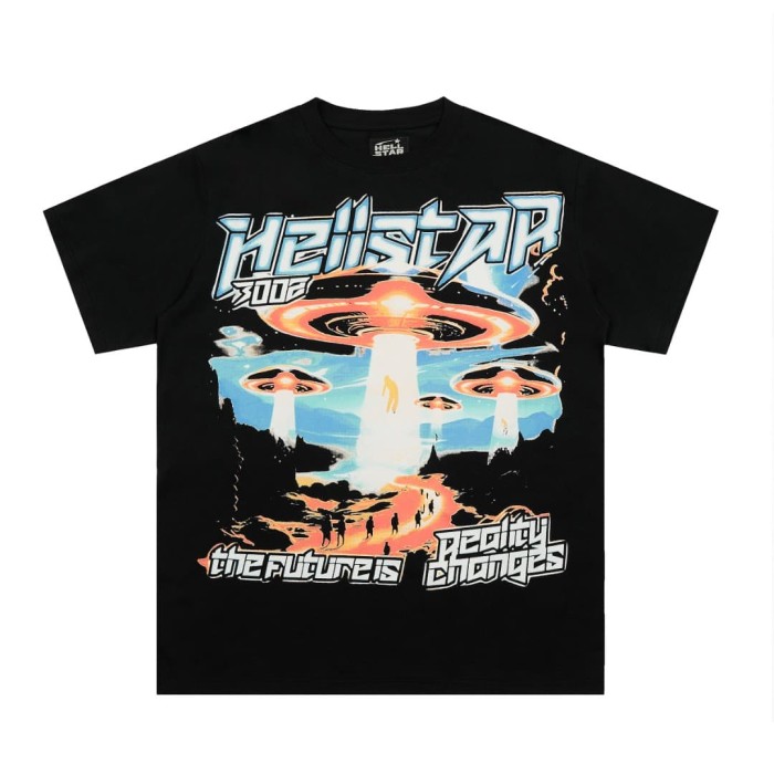 UFO Pilgrimage Print Washed Tee 29090170