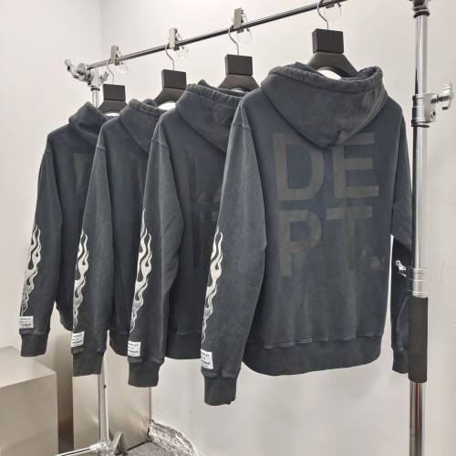 [Big & Tall for weights up to 260 lbs]1:1 quality version Arms Flame letter logo printed hoodie