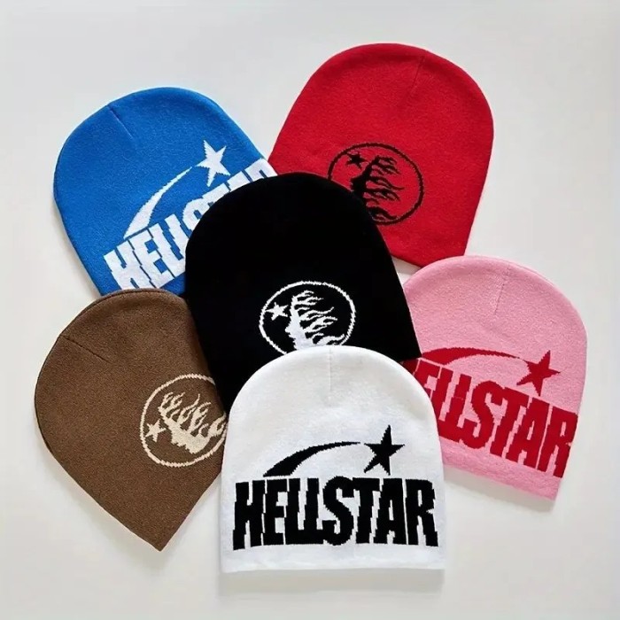 Letter Jacquard Beanie 6 colors 28559481