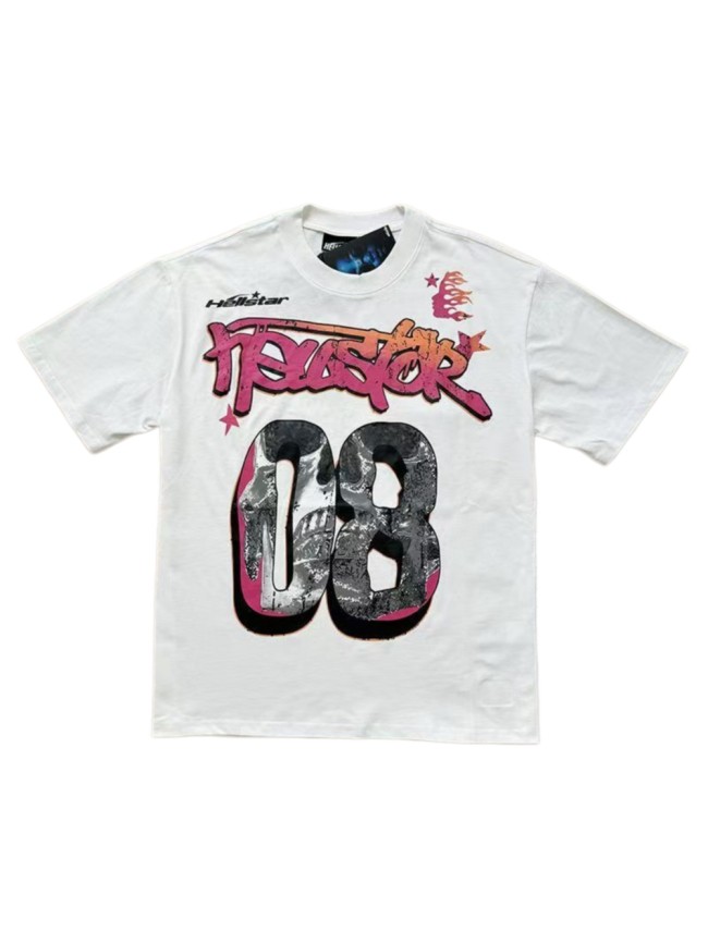 Retro Hellstar 08 Graffiti Print Streetwear Oversized T-shirt 2 colors 29032791
