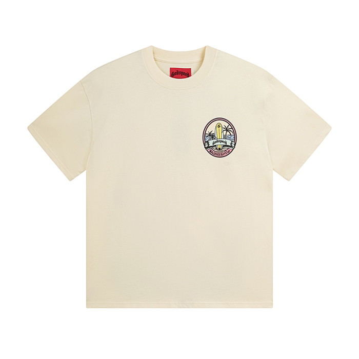 Skeleton Surf Club double-sided printed vintage short-sleeved T-shirt 29038273