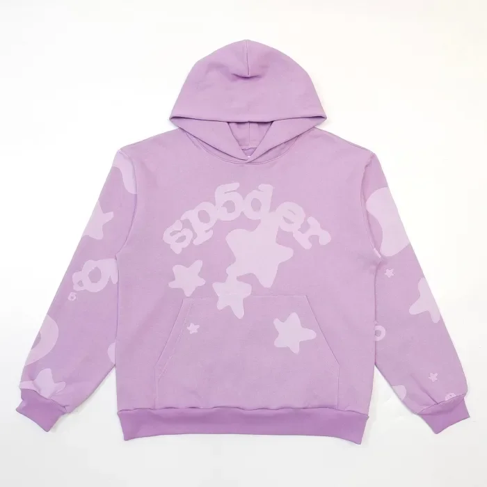 [buy more save more]1:1 quality version 28030596 Big Star Taro Purple/Blue Hoodie & Pants Set 2 colors