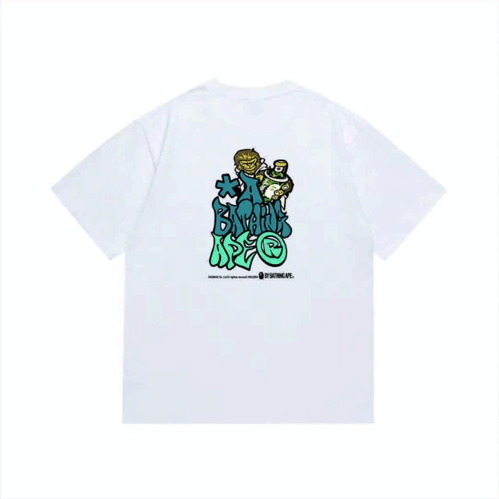 Street graffiti-style ape head print  T-shirt 2 colors 29053738