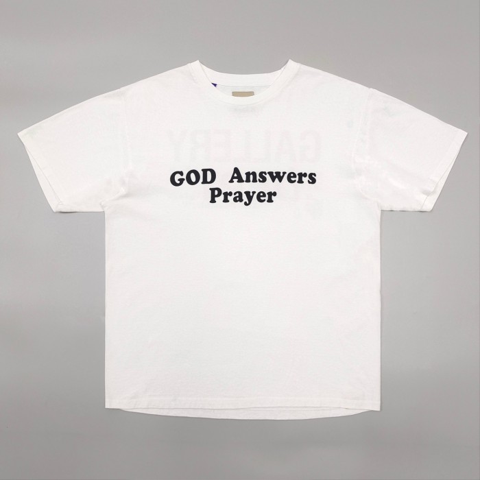 [Big & Tall for weights up to 260 lbs]1:1 quality version Prayer Letter Print Tee
