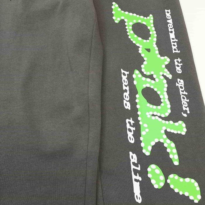 1:1 quality version Green-Letter PK Printed Hoodie & Pants Set 28747518