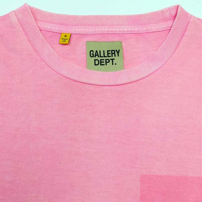 [Big & Tall for weights up to 260 lbs]1:1 quality version Fake Pocket Gradient Letter Print Tee 28710760
