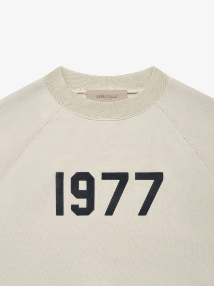 [Big & Tall for weights up to 220 lbs]1:1 quality version 3D Flocked 1977 Digital Crewneck Pullover Sweatshirt 4 colors 28491693