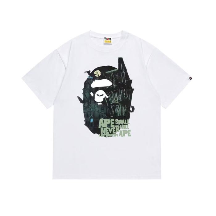 Multicolor Big Ape Head Print Tee 9 colors