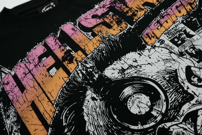 Purgatory Comic Skull Print Washed Tee 29090188
