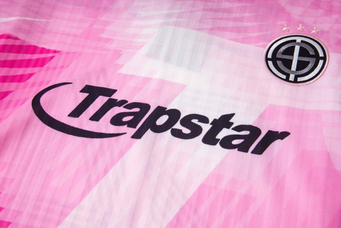 Oversized Y2K Trapstar Soccer Jersey Gradient  24  Back Print Long Sleeve T-Shirt 3 colors 29077586