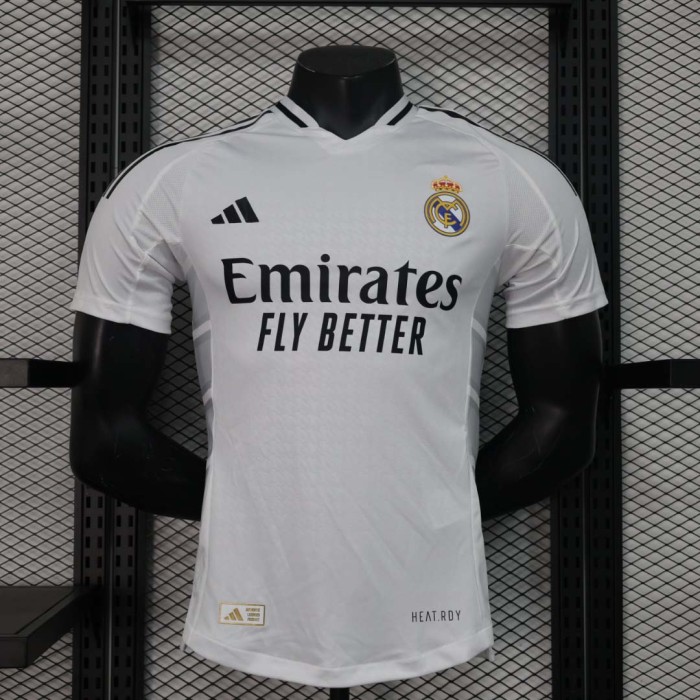 [buy more save more] 2024/2025 Player Version Real Madrid Home Football Shirt1:1 Thai Quality