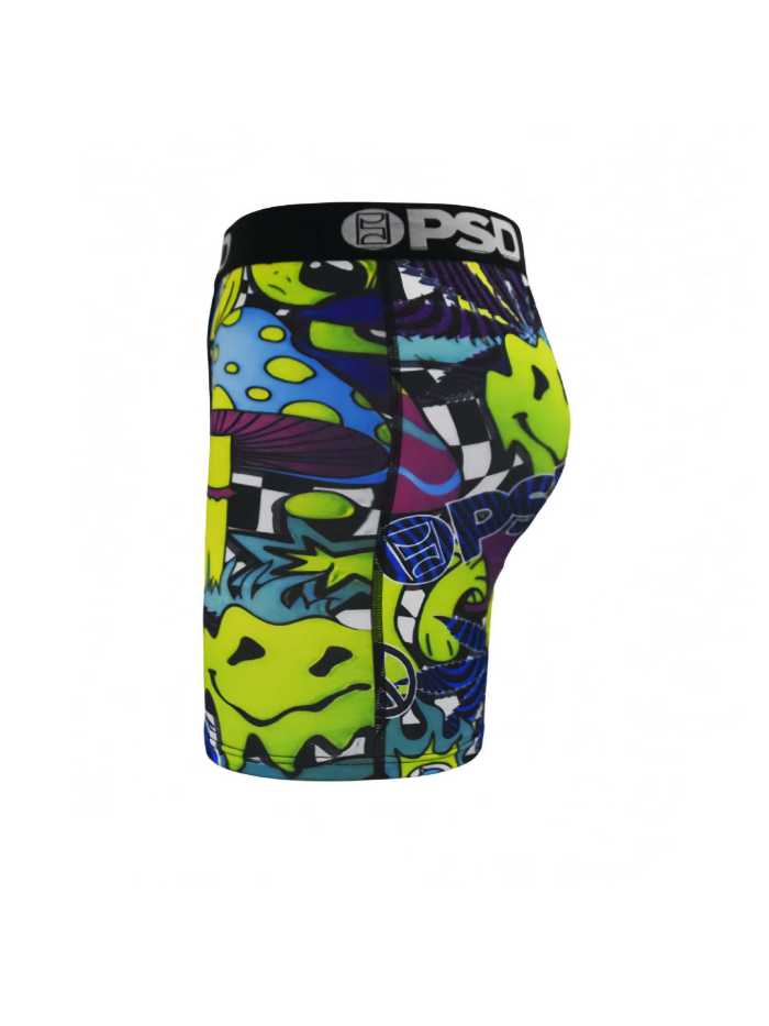 Green Big-eyed Alien Print Boxer Briefs 28629055