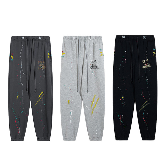 Graffiti Tri-Color Sports Sweatpants