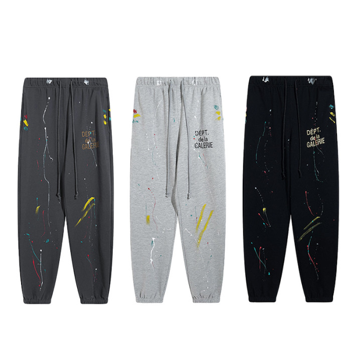 Graffiti Tri-Color Sports Sweatpants