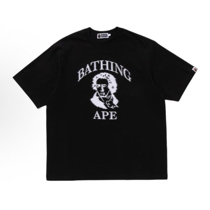 28200991 Year of the Snake Limited Line Ape Head Baby Milo Round Medallion Print tee 49 colors