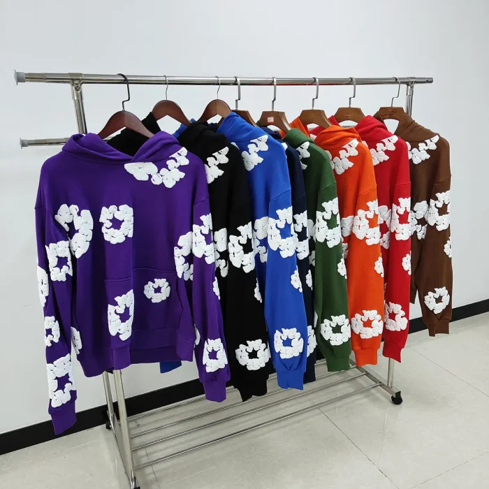 [Including comparative images of RepDog and other seller] 1:1 quality version Kapok Cotton Print Hoodie 12 colors