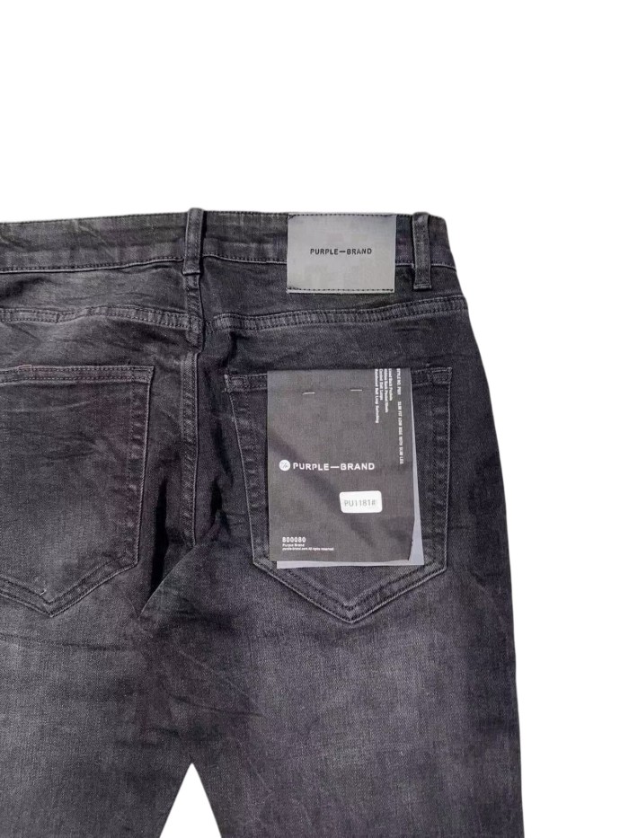 1:1 quality version Black Washed Ripped Flare Denim Pants 28997718