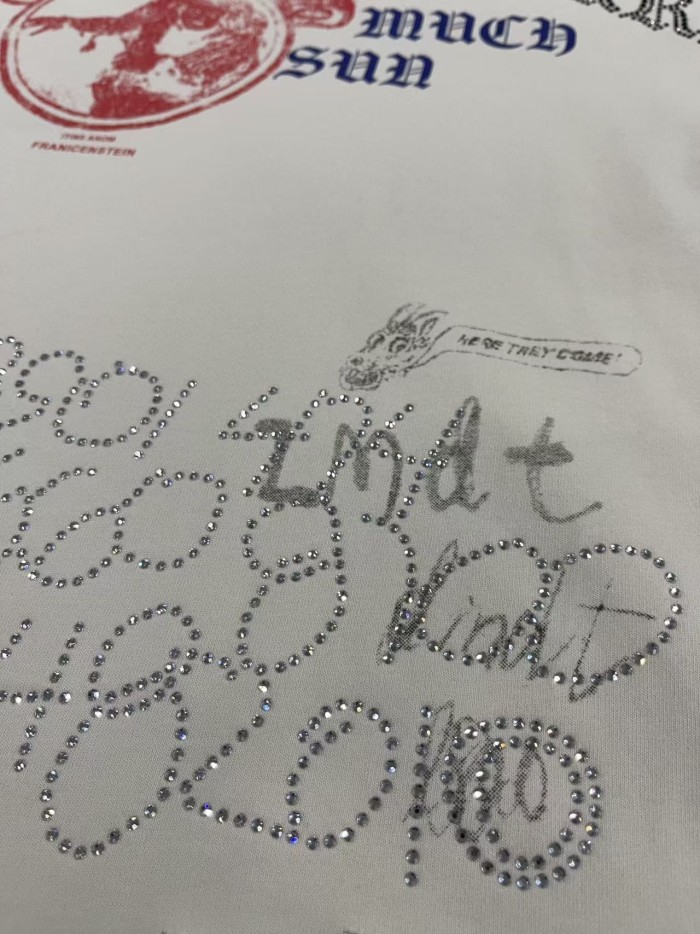 Anniversary Rhinestone Print Tee 28756456