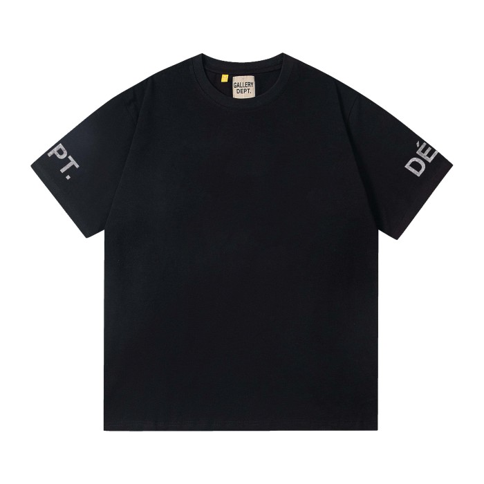 Sleeve French Letter Print Tee 2 colors 29047351