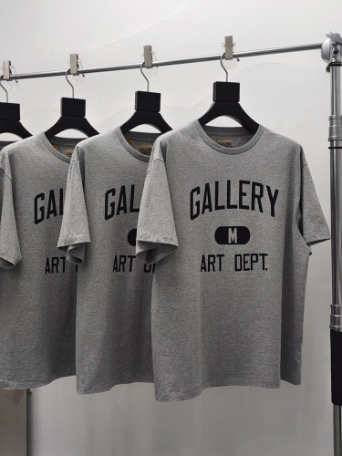[Big & Tall for weights up to 260 lbs]1:1 quality version Classic Bold Lettering Iron Gray Short Sleeve Tee