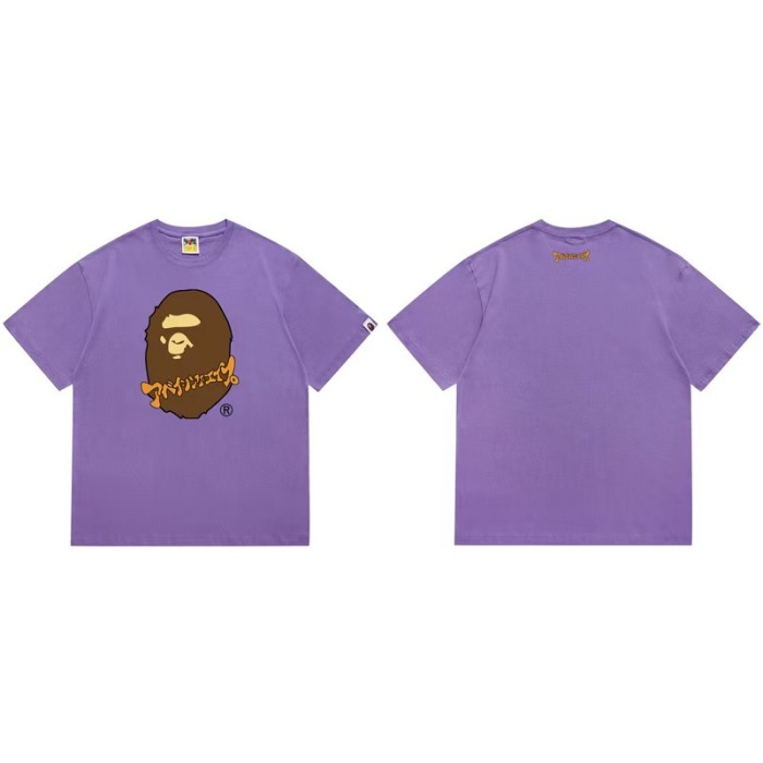 Multicolor Big Ape Head Print Tee 9 colors
