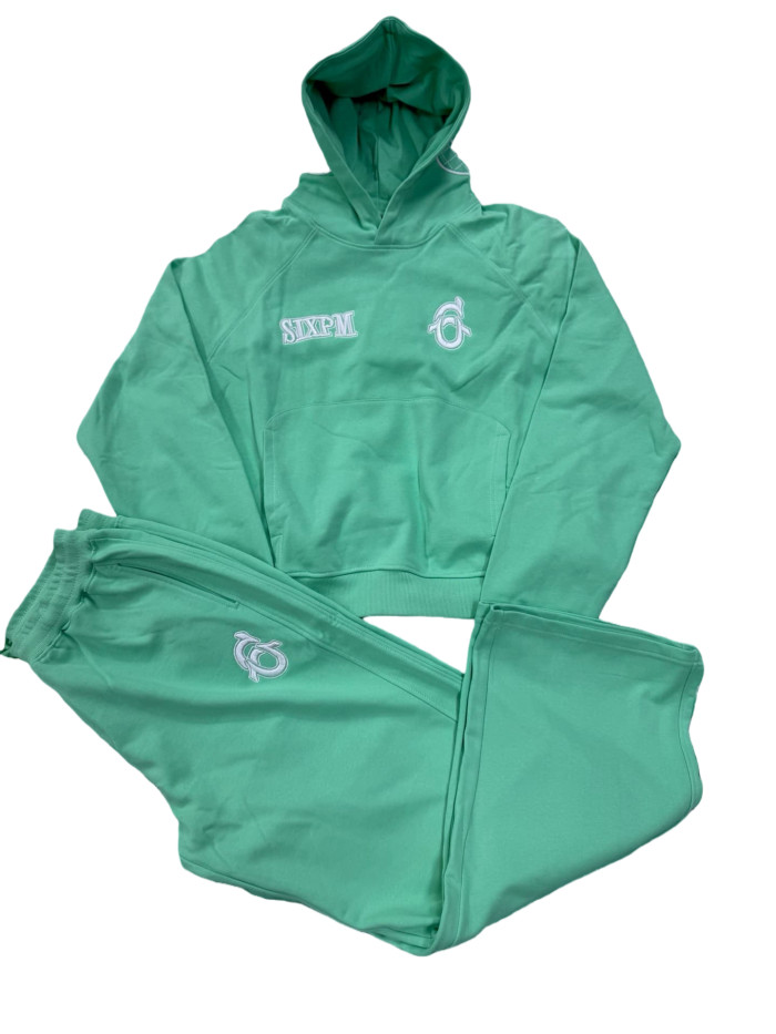 Embroidered Logo Hoodie & Pants Set 3 colors 28749703