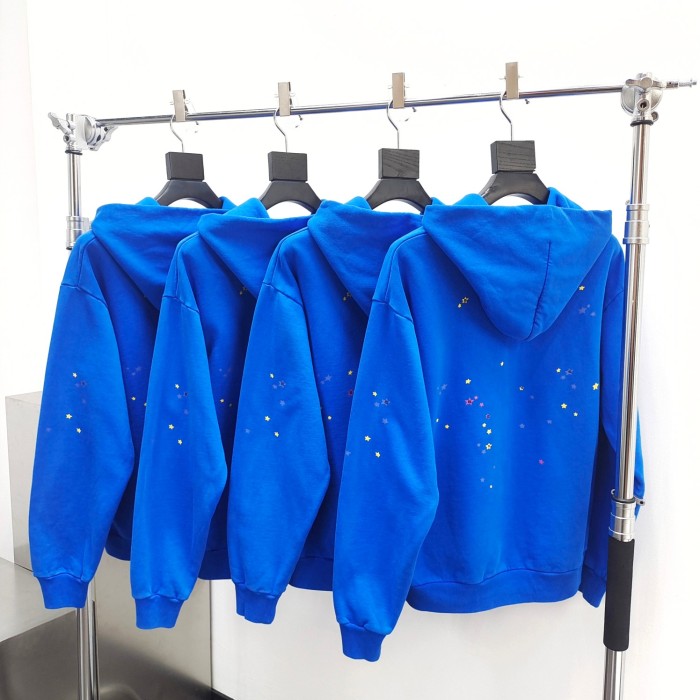 1:1 quality version Gold Letter Spider Hoodie & Pants Set