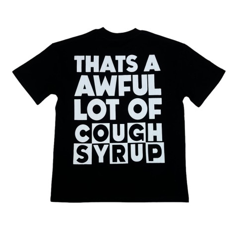 28310664 Black and white letter Print Tee