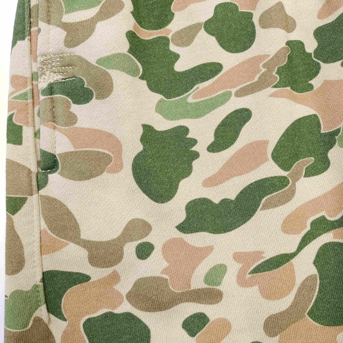[Big & Tall for weights up to 260 lbs]1:1 quality version Leaf Camouflage Zipper Hoodie & Pants Set 28893167