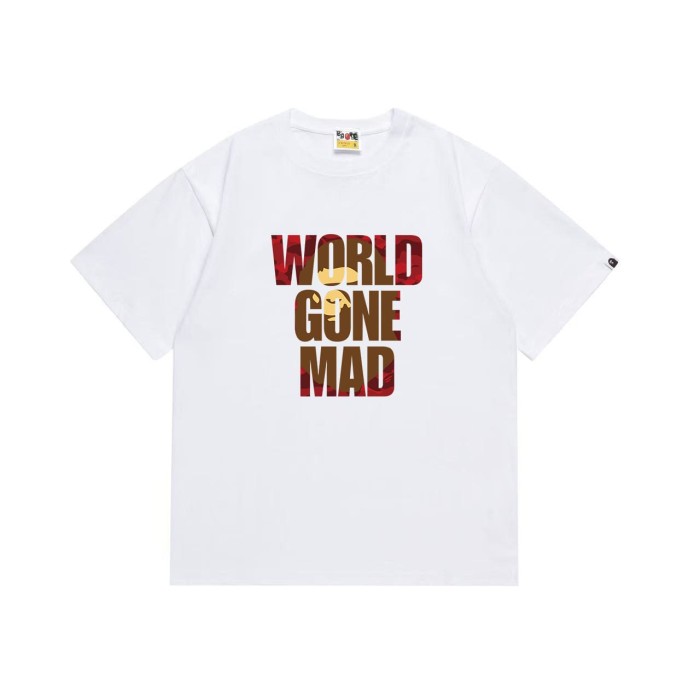Camouflage letter ape print T-shirt 2 colors 29064403