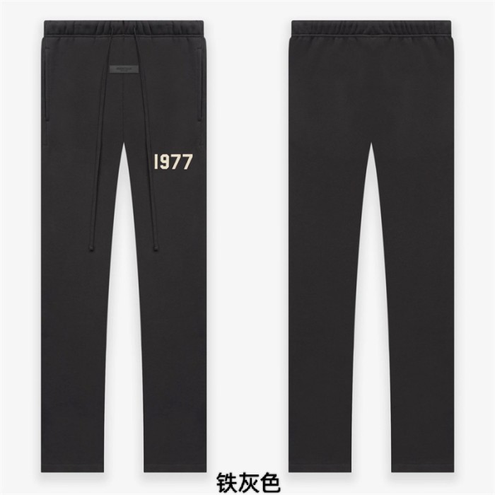[Big & Tall for weights up to 220 lbs]1:1 quality version 1977 flocking printed Straight cylinder pants