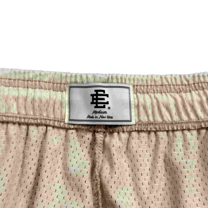 1:1 quality version Color Block Lightning Print Mesh Shorts 3 colors 28893312