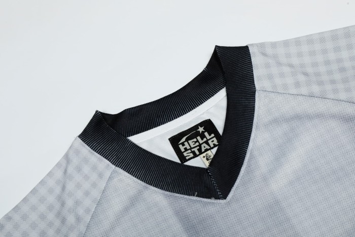 Gray Tone Skull Mesh Jersey Tee 29043144