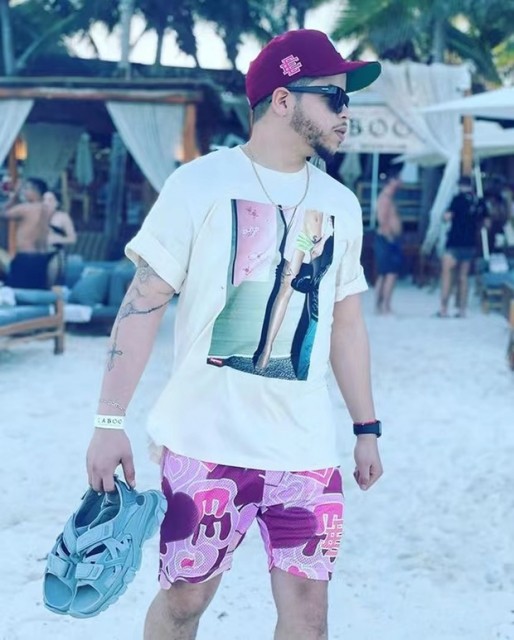 Eric Emanuel heart logo shorts 3 colors