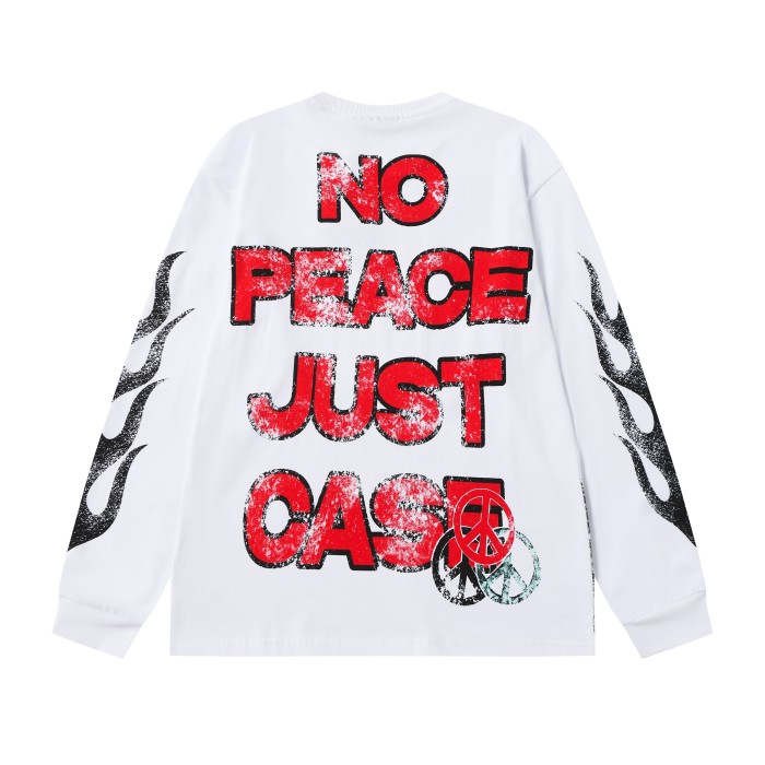 Mechanical Sense Deity Print Long Sleeve T-Shirt 2 colors 28704406