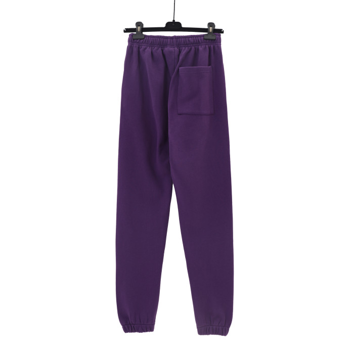 Bold font on front Foam printed pants 3 Colors