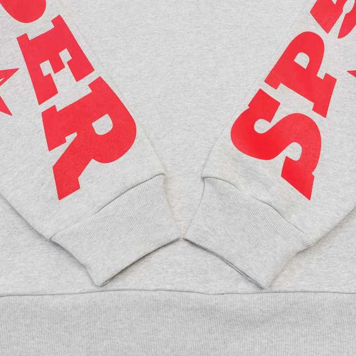 [Big & Tall for weights up to 220 lbs]1:1 quality version Red Letter Print Zipper Hoodie & Pants Set 28692870