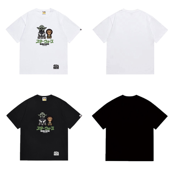 Star Wars 40th Anniversary Yoda R2-D2 Baby Milo Print T-shirt 2 colors 29053661